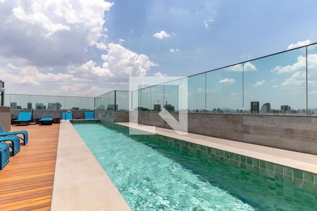 Studio para alugar com 32m², 1 quarto e sem vagaÁrea comum - Piscina