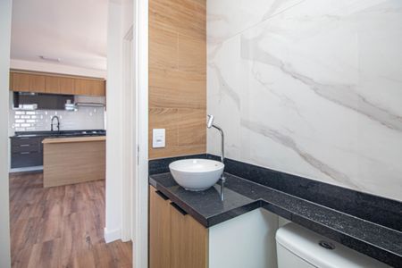 Apartamento para alugar com 44m², 1 quarto e 1 vaga Apartamento para alugar com 44m², 1 quarto e 1 vagaBanheiro