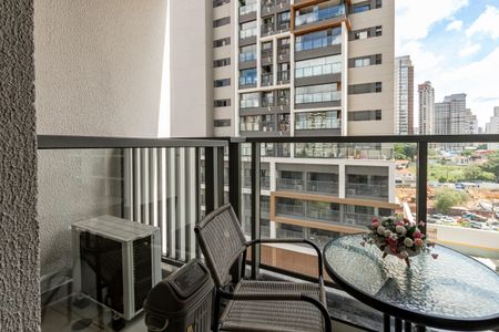 Studio para alugar com 32m², 1 quarto e sem vagaVaranda
