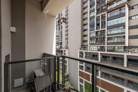 Studio para alugar com 32m², 1 quarto e sem vagaVaranda