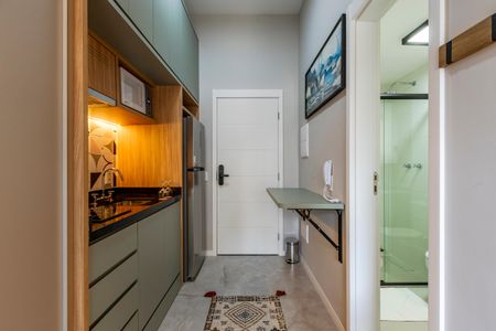 Studio para alugar com 32m², 1 quarto e sem vagaCozinha