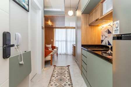 Studio para alugar com 32m², 1 quarto e sem vagaCozinha