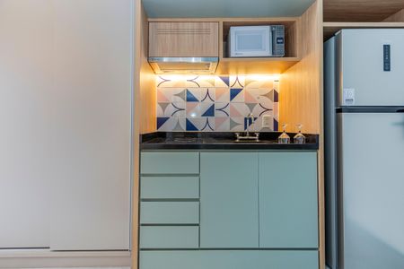 Studio para alugar com 32m², 1 quarto e sem vagaCozinha