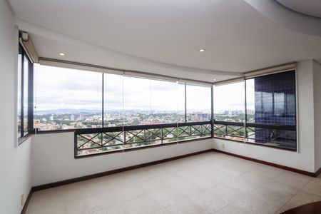 Varanda da Sala de apartamento à venda com 4 quartos, 225m² em Fazenda Morumbi, São Paulo