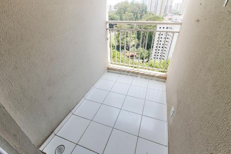 Varanda da Sala de apartamento para alugar com 2 quartos, 57m² em Jardim Henriqueta, Taboão da Serra