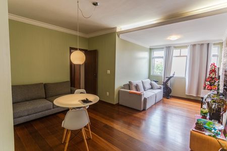 Sala de apartamento à venda com 3 quartos, 149m² em Colégio Batista, Belo Horizonte