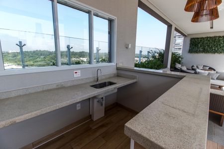 Apartamento à venda com 68m², 2 quartos e 1 vagaÁrea gourmet