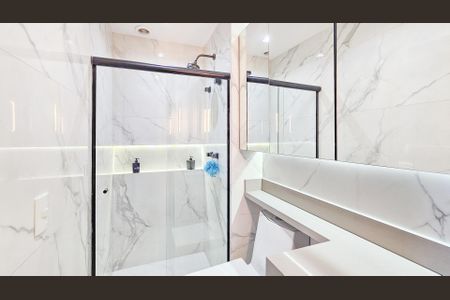 Apartamento à venda com 84m², 2 quartos e 1 vagaBanheiro da suíte 1