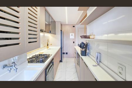 Apartamento à venda com 84m², 2 quartos e 1 vagaCozinha e área de serviço