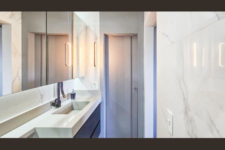 Apartamento à venda com 84m², 2 quartos e 1 vagaBanheiro da suíte 1