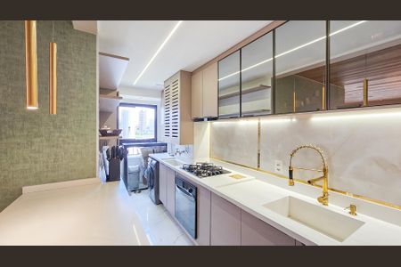 Apartamento à venda com 84m², 2 quartos e 1 vagaCozinha e área de serviço