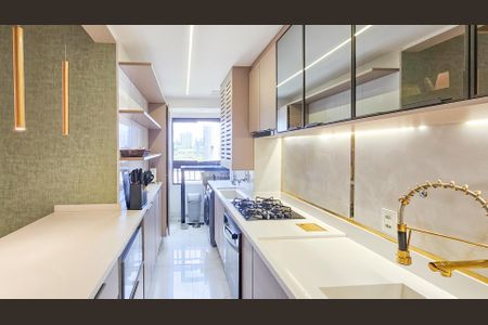 Apartamento à venda com 84m², 2 quartos e 1 vagaCozinha e área de serviço