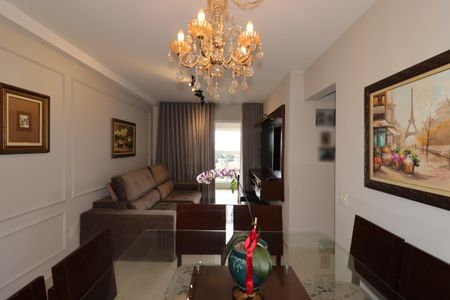 Sala de apartamento à venda com 2 quartos, 74m² em Campestre, Santo André