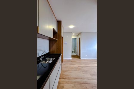 Apartamento para alugar com 35m², 2 quartos e sem vaga Apartamento para alugar com 35m², 2 quartos e sem vagaCozinha e Área de Serviço