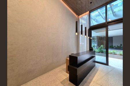 Studio à venda com 39m², 1 quarto e 1 vagaHall