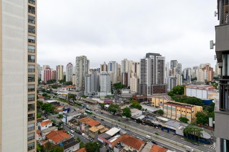 Vista da Sacada de apartamento à venda com 1 quarto, 29m² em Jardim Prudência, São Paulo