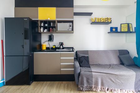 Apartamento à venda com 34m², 1 quarto e 1 vagaSala - Cozinha