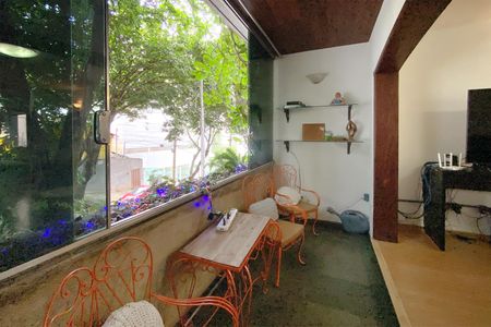 Varanda da Sala de apartamento à venda com 5 quartos, 254m² em Anchieta, Belo Horizonte