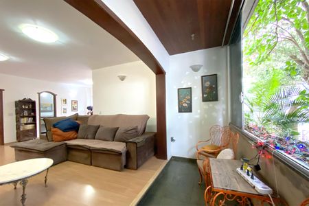 Varanda da Sala de apartamento à venda com 5 quartos, 254m² em Anchieta, Belo Horizonte