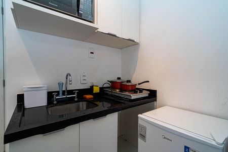 Studio à venda com 20m², 1 quarto e sem vaga Studio à venda com 20m², 1 quarto e sem vagaCozinha