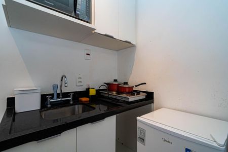 Studio à venda com 20m², 1 quarto e sem vaga Studio à venda com 20m², 1 quarto e sem vagaCozinha