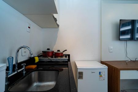 Studio à venda com 20m², 1 quarto e sem vaga Studio à venda com 20m², 1 quarto e sem vagaCozinha