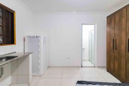 Studio para alugar com 25m², 1 quarto e sem vaga Studio para alugar com 25m², 1 quarto e sem vagaQuarto - Cozinha