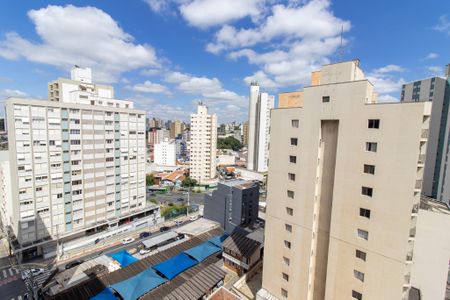Vista de kitnet/studio para alugar com 1 quarto, 37m² em Centro, Campinas