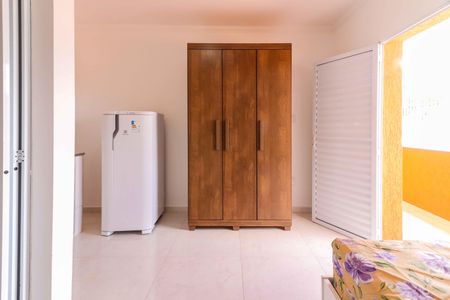 Quarto e Cozinha de kitnet/studio para alugar com 1 quarto, 25m² em Vila Butantã, São Paulo