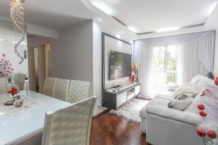 Sala  de apartamento à venda com 3 quartos, 64m² em Centro, Diadema