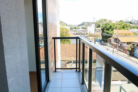 Varanda da Sala de apartamento à venda com 2 quartos, 43m² em Encantado, Rio de Janeiro
