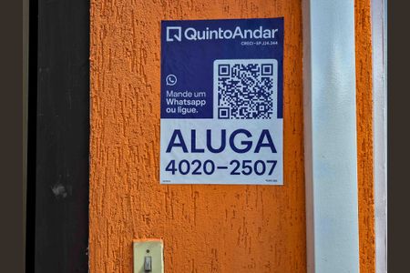 Studio para alugar com 19m², 1 quarto e sem vagaFachada - Plaquinha