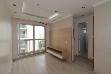 Sala de apartamento para alugar com 2 quartos, 50m² em Vila Homero Thon, Santo André