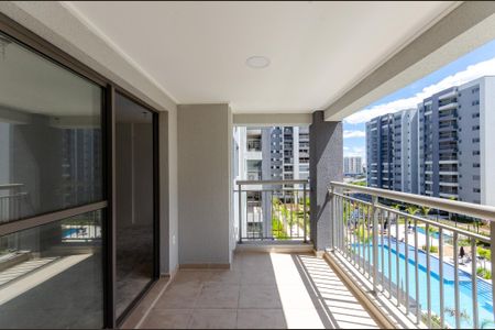 Apartamento para alugar com 86m², 2 quartos e 2 vagasSala - Sacada