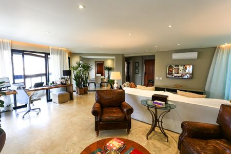 sala 1  de apartamento à venda com 4 quartos, 280m² em Vila Andrade, São Paulo