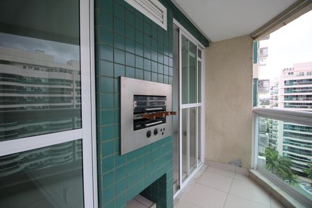 Varanda da Sala de apartamento à venda com 3 quartos, 111m² em Barra Olímpica, Rio de Janeiro
