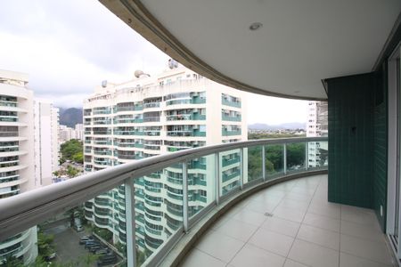 Varanda da Sala de apartamento à venda com 3 quartos, 111m² em Barra Olímpica, Rio de Janeiro