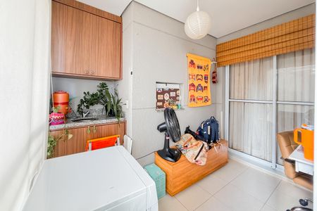 Varanda da Sala de apartamento à venda com 2 quartos, 67m² em Ipiranga, São Paulo