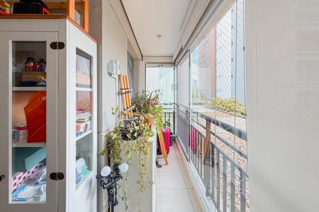 Varanda da Sala de apartamento à venda com 2 quartos, 67m² em Ipiranga, São Paulo