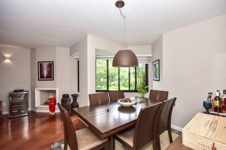Sala de Jantar de apartamento à venda com 3 quartos, 140m² em Vila Andrade, São Paulo
