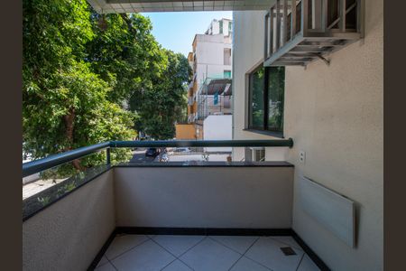 Sala Varanda de apartamento à venda com 2 quartos, 76m² em Maracanã, Rio de Janeiro