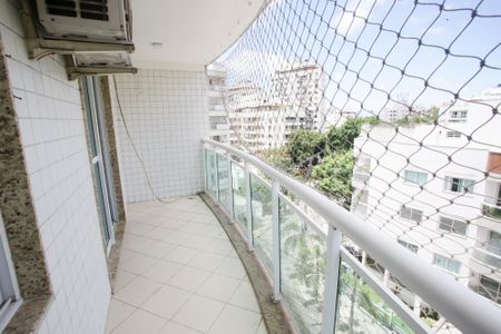 Varanda da Sala de apartamento à venda com 2 quartos, 61m² em Anil, Rio de Janeiro