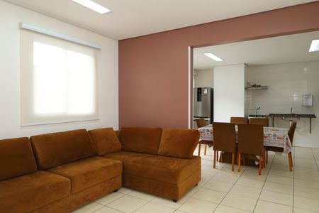 Apartamento para alugar com 50m², 2 quartos e 1 vagaÁrea comum - Salão de festas 2