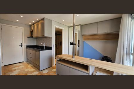 Studio para alugar com 27m², 1 quarto e sem vaga