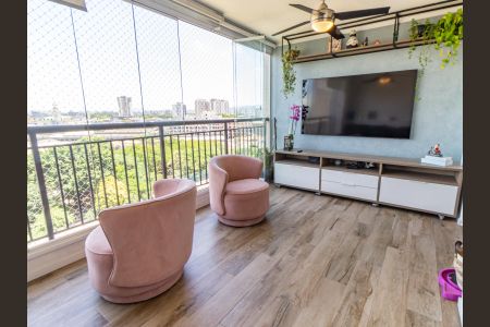 Apartamento à venda com 95m², 3 quartos e 2 vagasVaranda