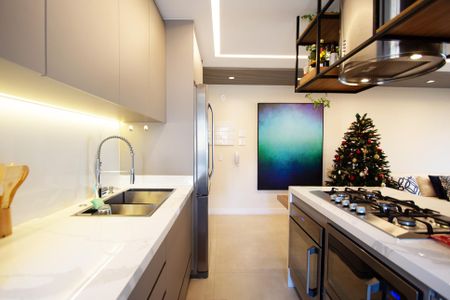 Apartamento à venda com 74m², 2 quartos e 2 vagas Apartamento à venda com 74m², 2 quartos e 2 vagasCozinha