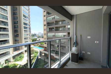 Studio à venda com 37m², 1 quarto e sem vagaVaranda