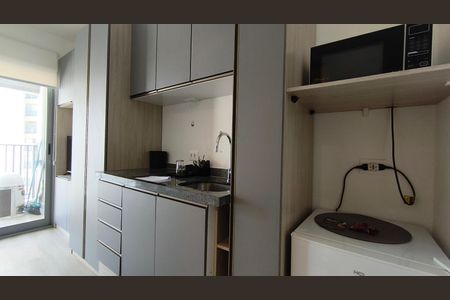 Studio à venda com 37m², 1 quarto e sem vagaCozinha