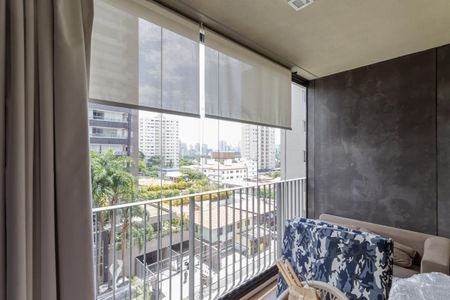 Sacada de apartamento para alugar com 1 quarto, 35m² em Vila Olímpia, São Paulo