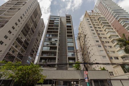 Apartamento para alugar com 35m², 1 quarto e 1 vagaFachada